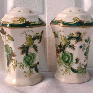 4 Mason's Chartràeuse Salt & Pepper Shakers